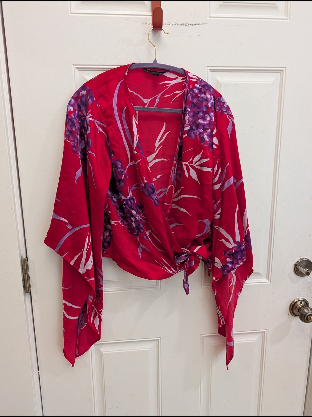 Vintage Sheri Bodell Silk Kimono Top